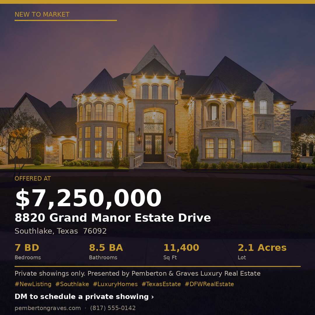 Social post - New Listing Estate