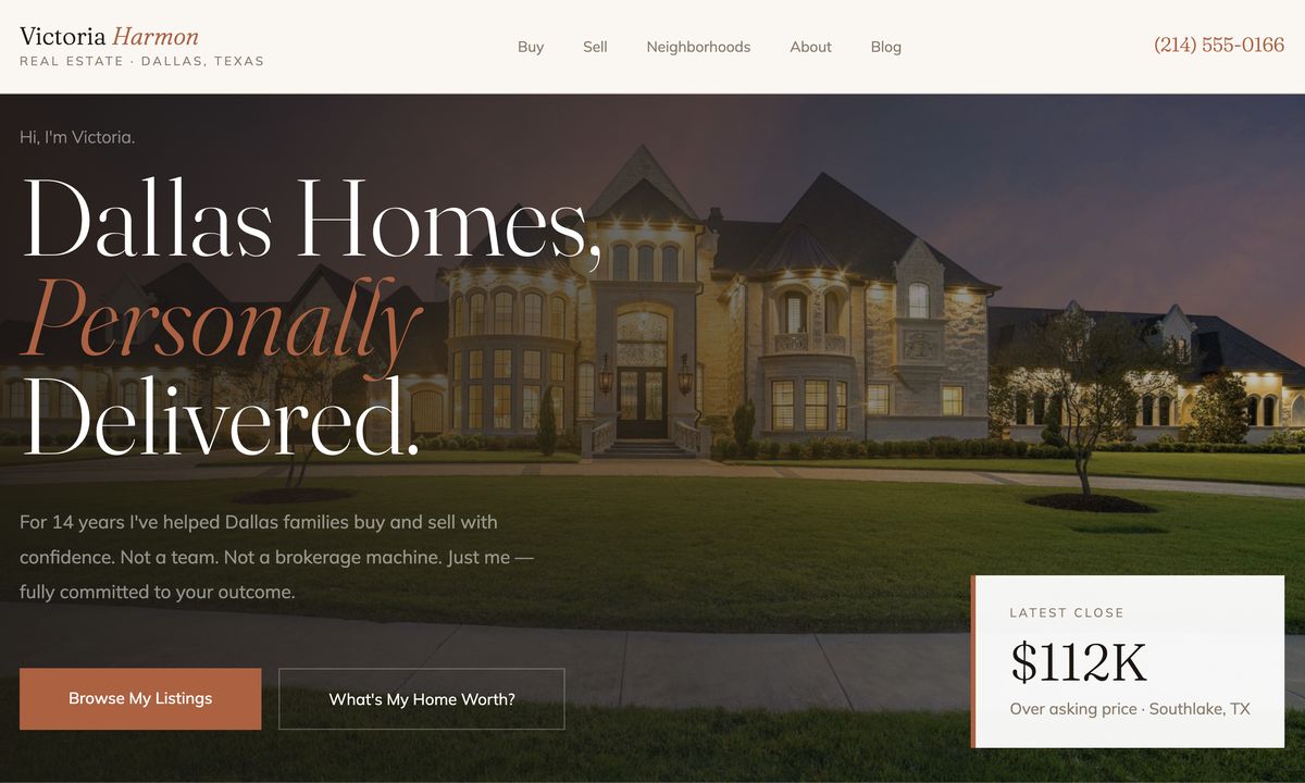 Victoria Harmon - Dallas Texas Real Estate Agent